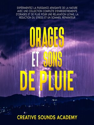 cover image of Orages et Sons de Pluie